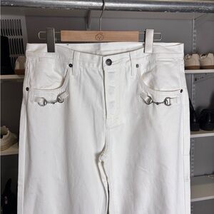 Gucci “La Famiglia” Horsebit Jeans – Size 34